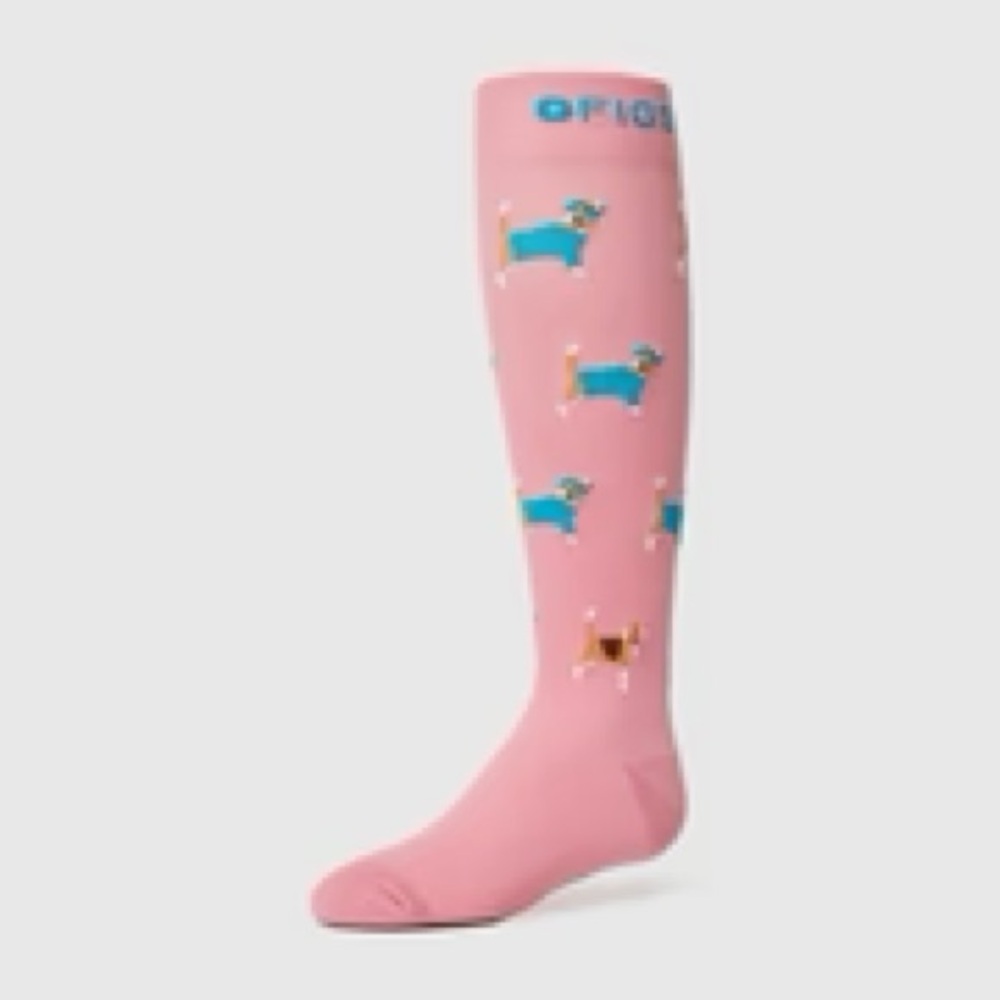 NWT FIGS Doctor Compression Socks - Pink